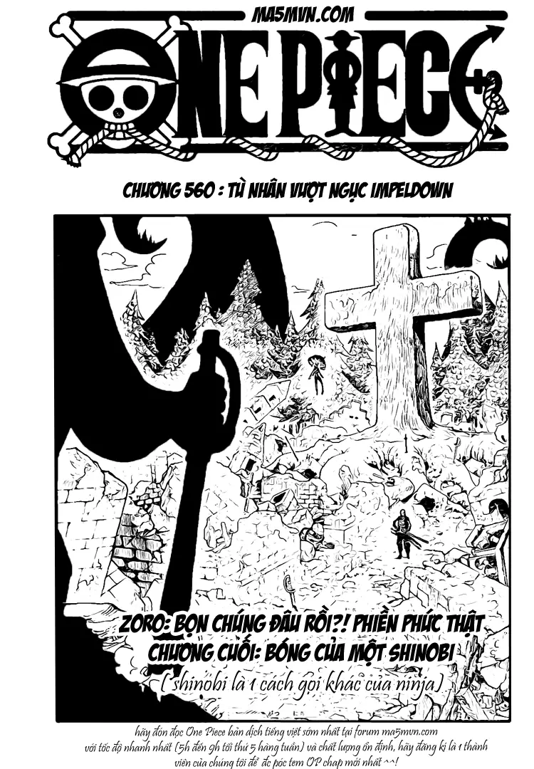One Piece chương 560, trang 1