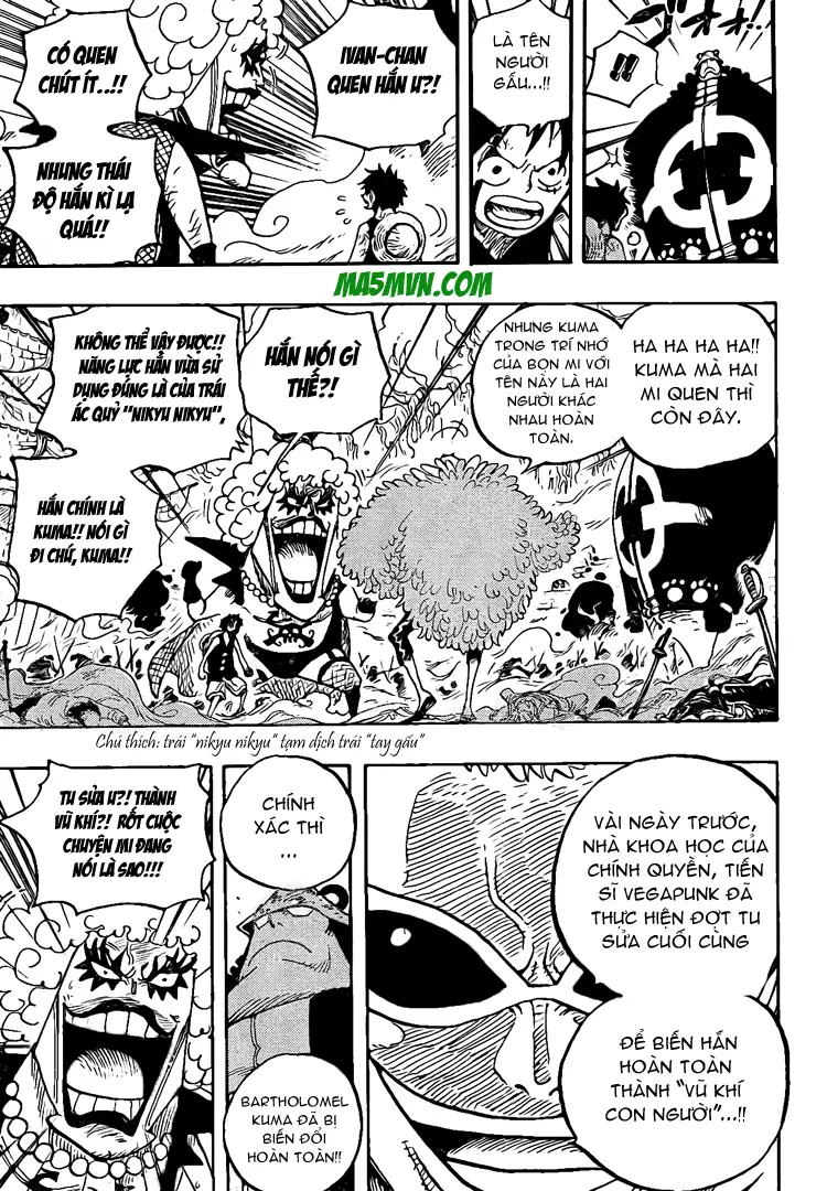 One Piece chương 560, trang 5