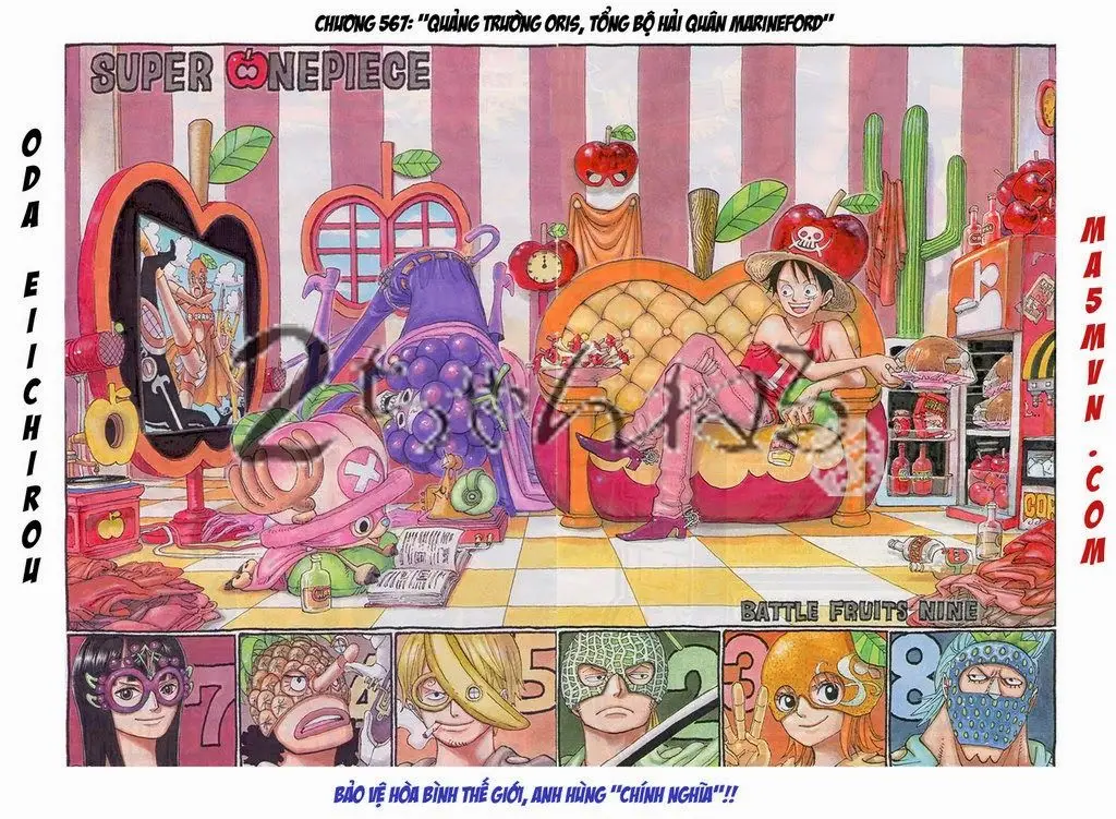 One Piece chương 567, trang 1