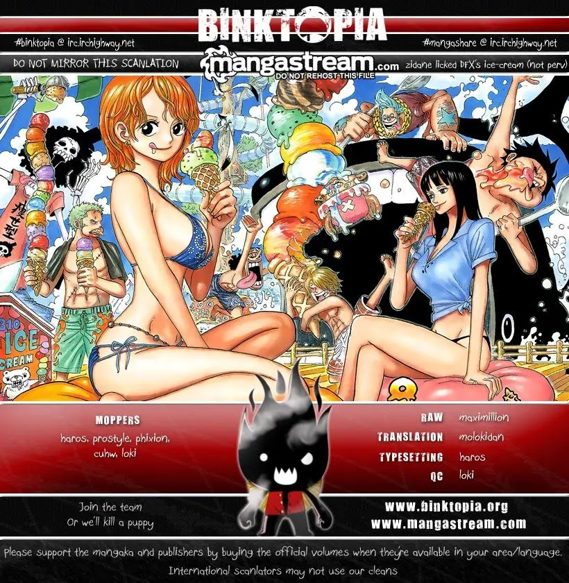One Piece chương 578, trang 1