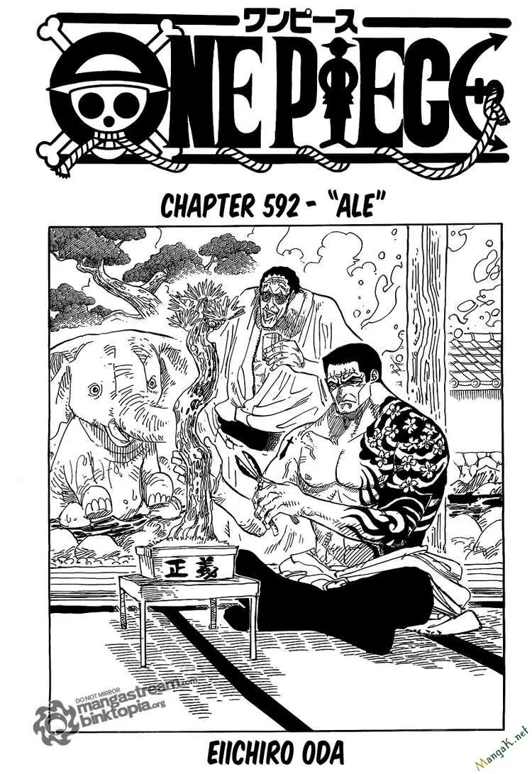 One Piece chương 592, trang 1
