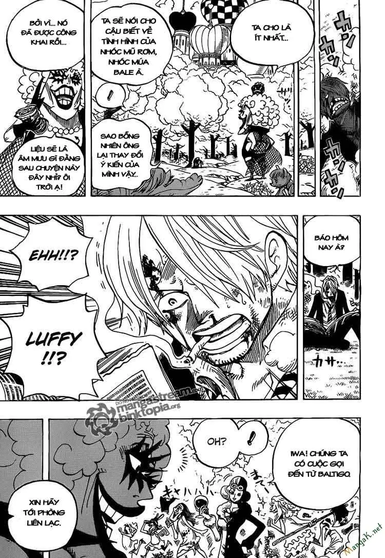 One Piece chương 593, trang 9