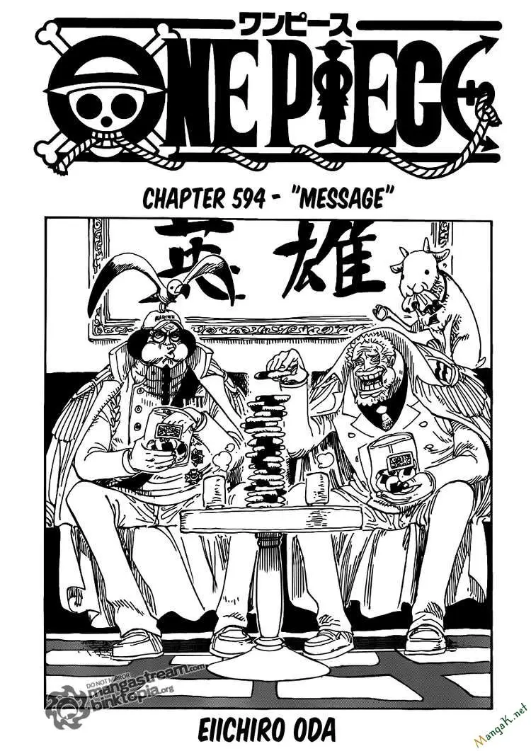 One Piece chương 594, trang 1