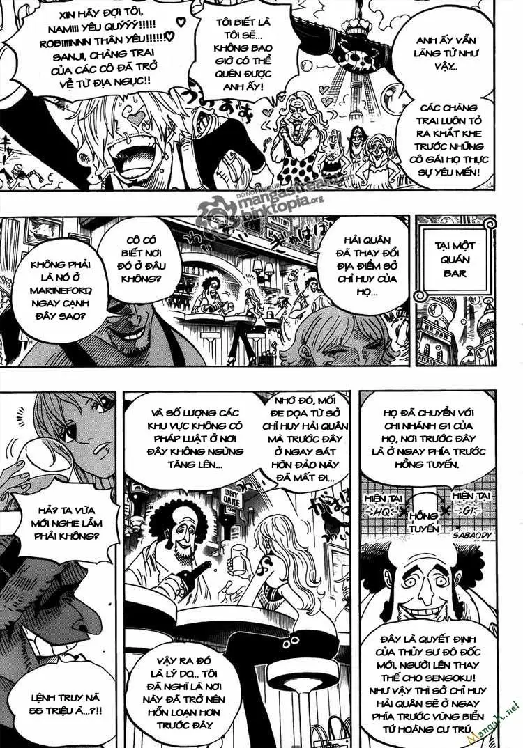 One Piece chương 598, trang 9
