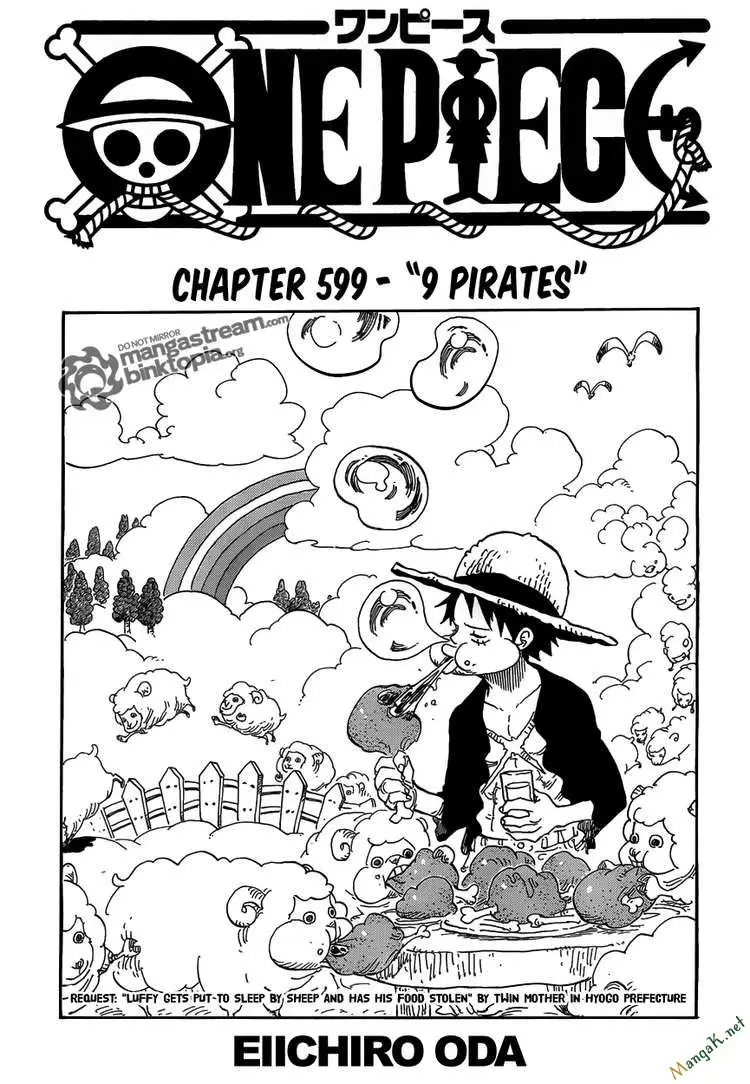 One Piece chương 599, trang 1
