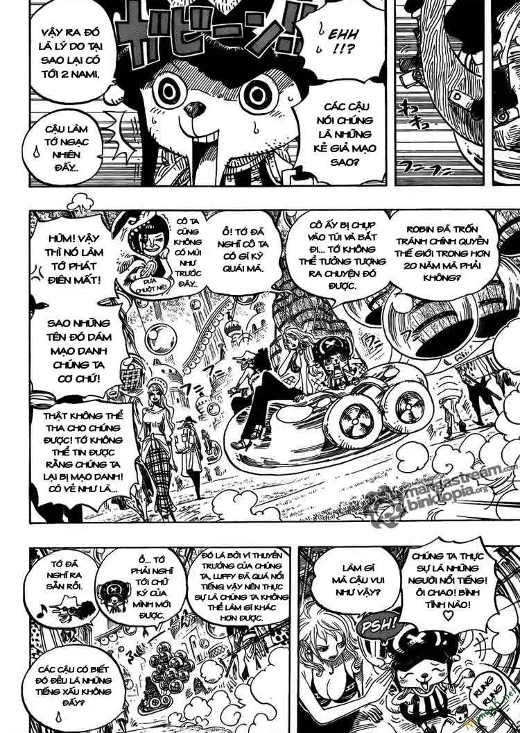 One Piece chương 600, trang 4
