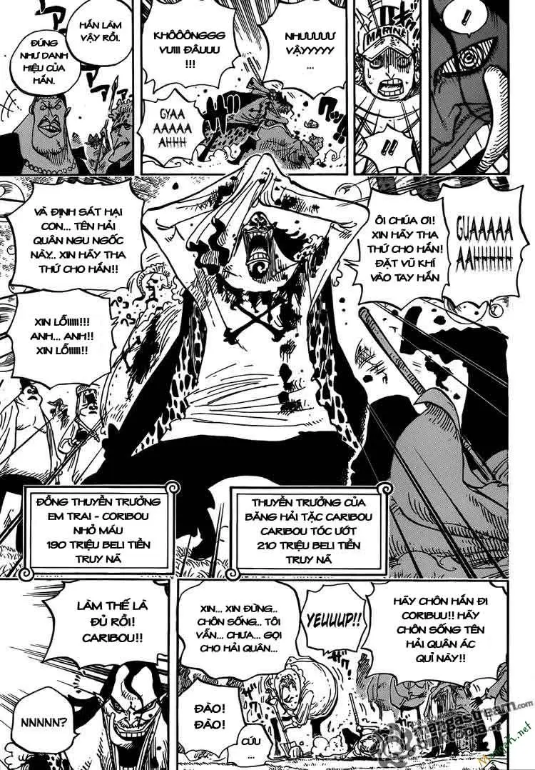 One Piece chương 600, trang 9