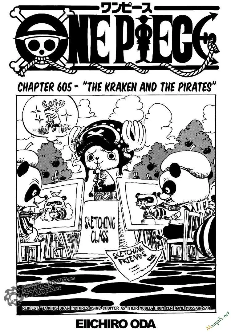 One Piece chương 605, trang 1