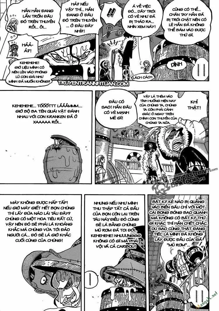 One Piece chương 606, trang 5
