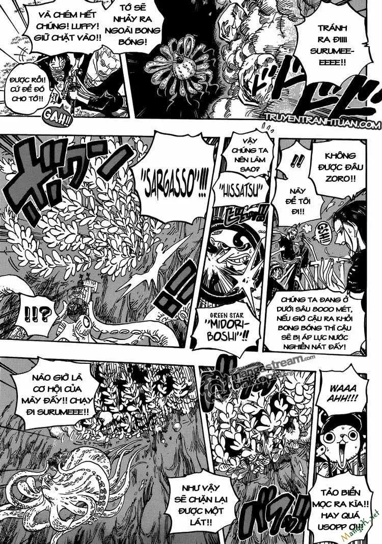One Piece chương 607, trang 8