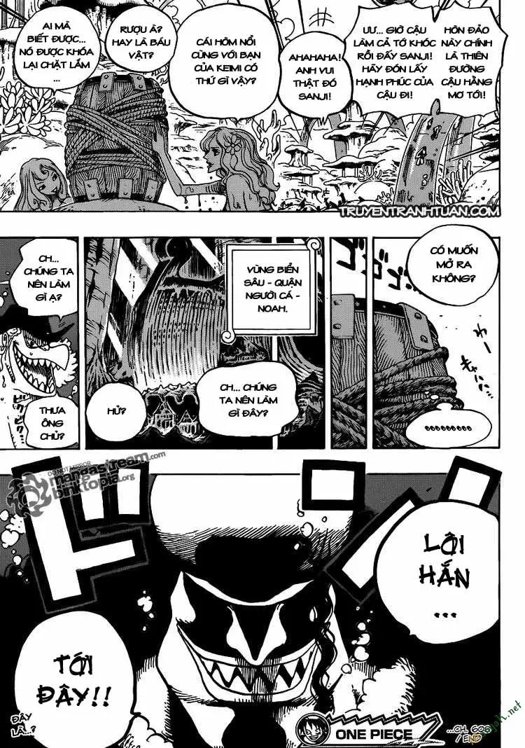 One Piece chương 608, trang 16