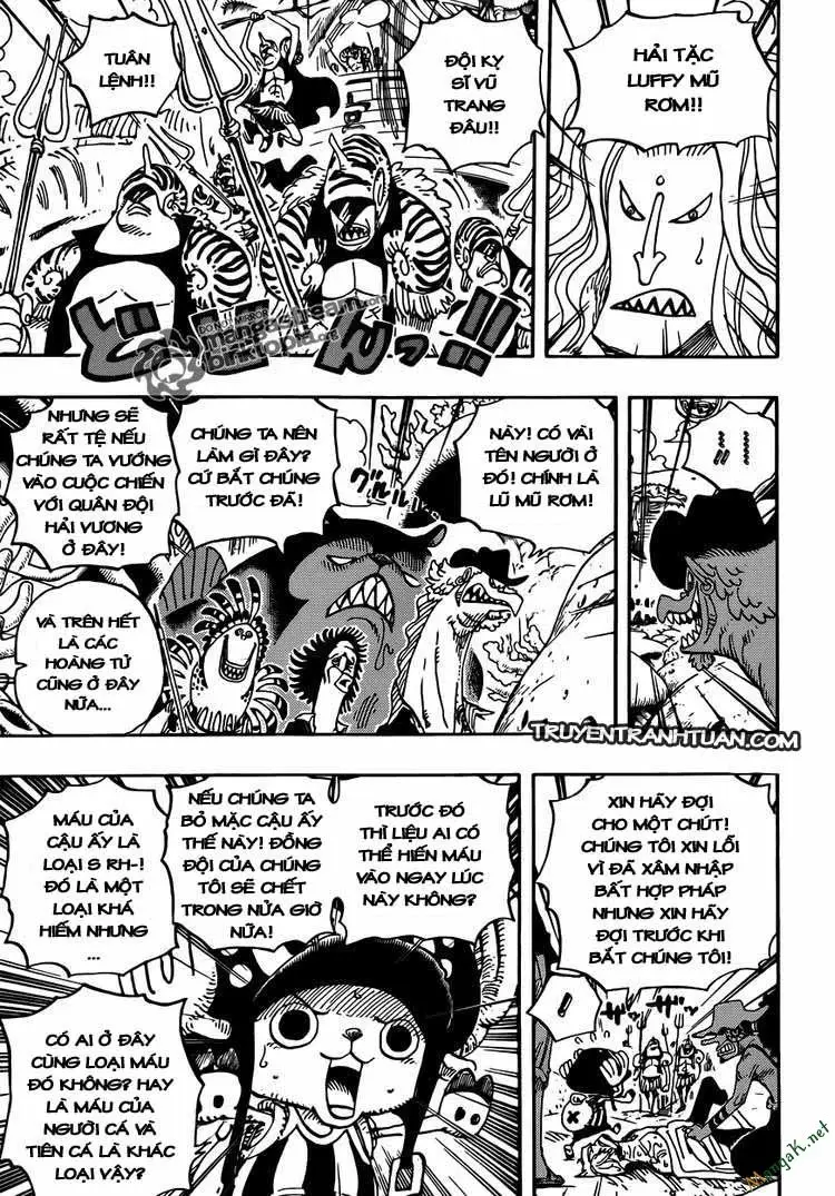 One Piece chương 609, trang 10