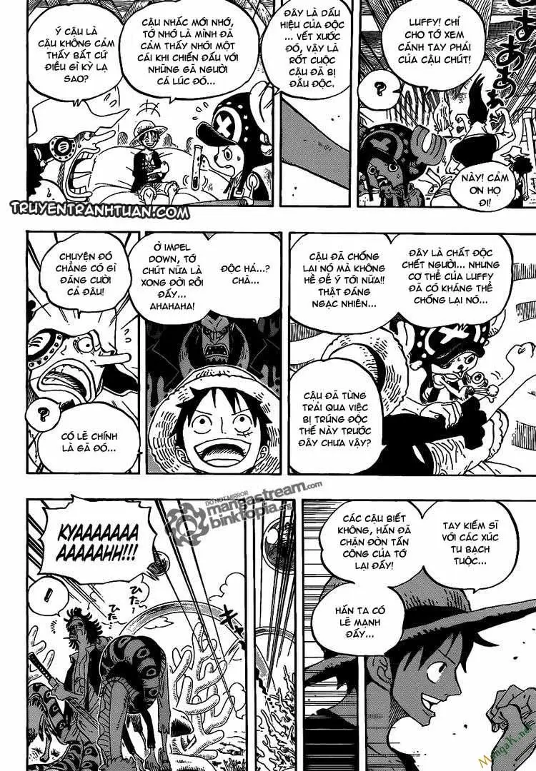 One Piece chương 610, trang 4