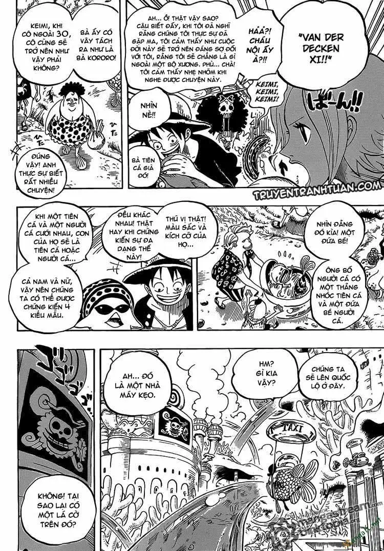 One Piece chương 610, trang 12