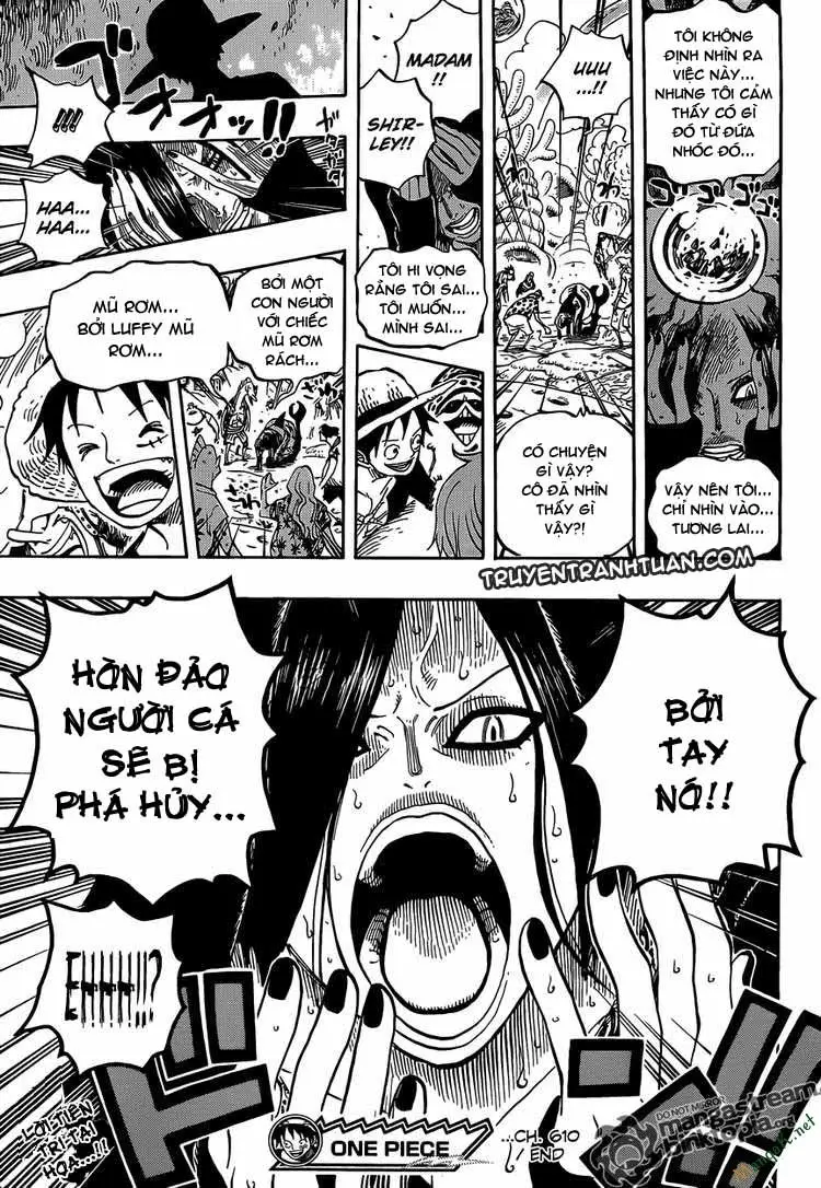 One Piece chương 610, trang 15