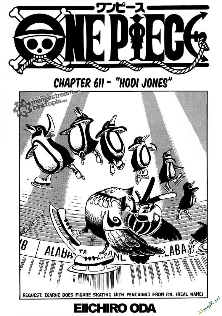 One Piece chương 611, trang 1
