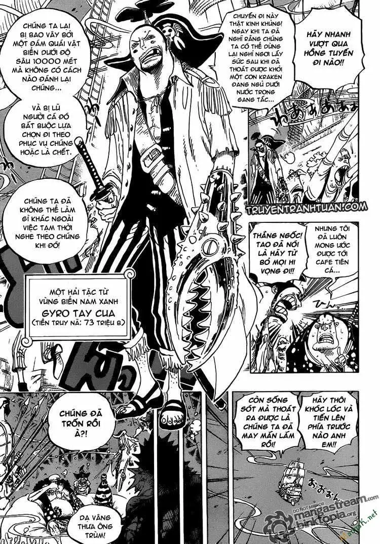 One Piece chương 611, trang 3