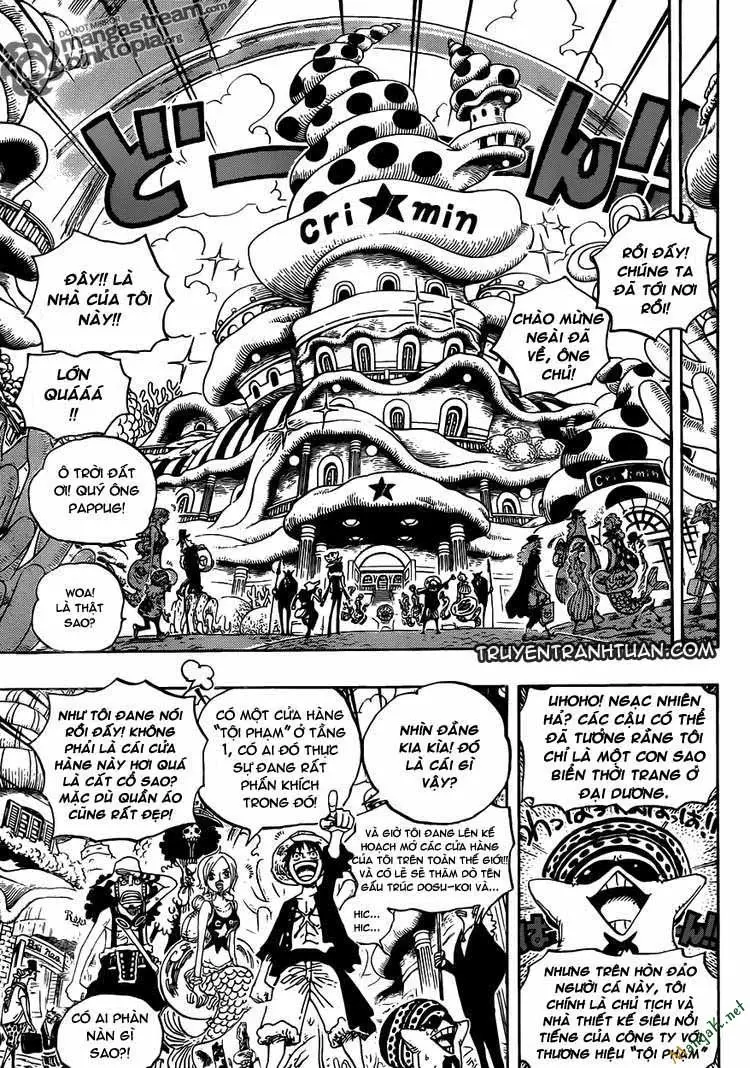 One Piece chương 611, trang 6
