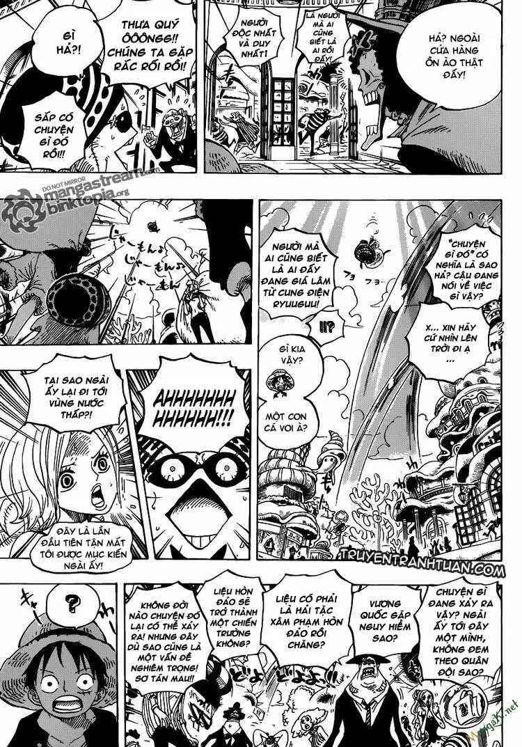 One Piece chương 611, trang 8