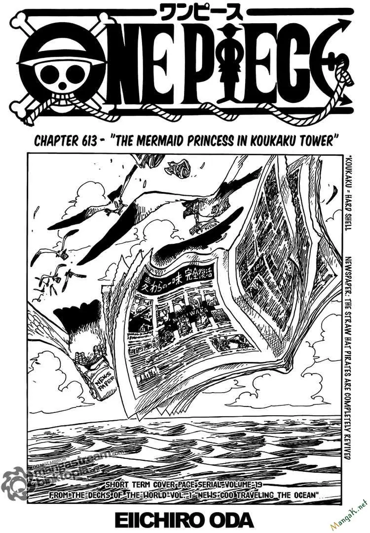One Piece chương 613, trang 1