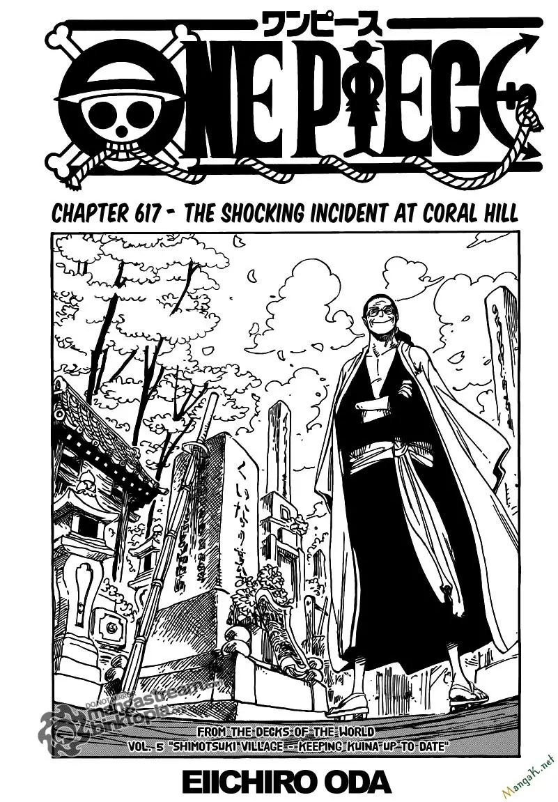 One Piece chương 617, trang 1