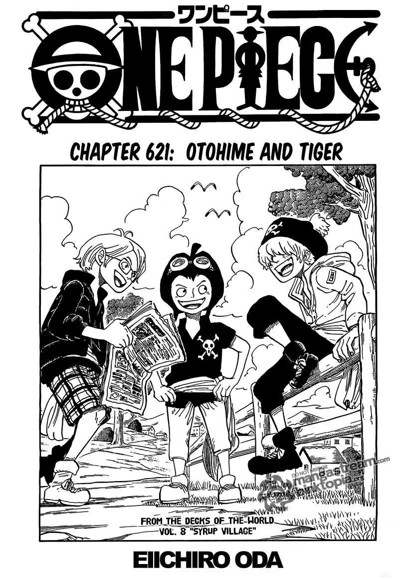 One Piece chương 621, trang 1