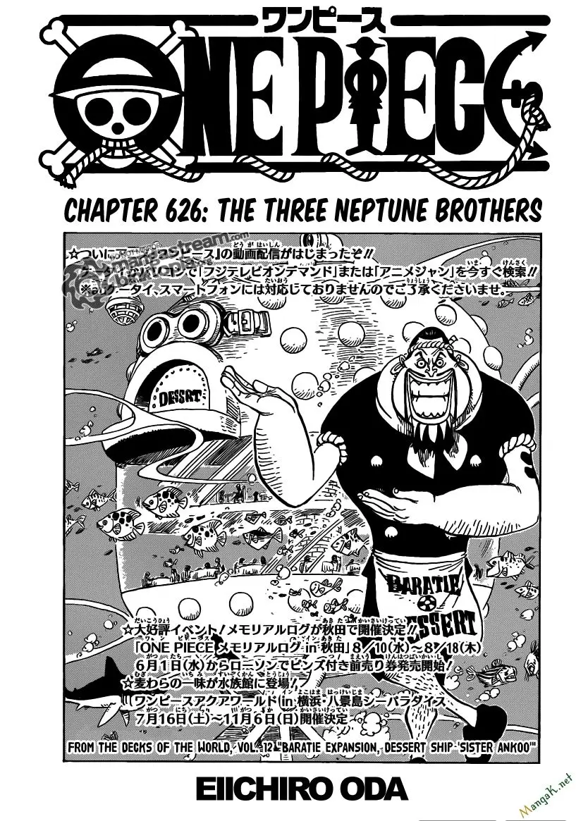 One Piece chương 626, trang 2