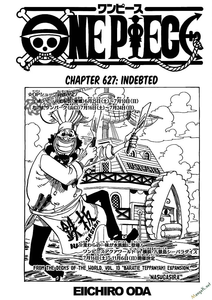 One Piece chương 627, trang 1