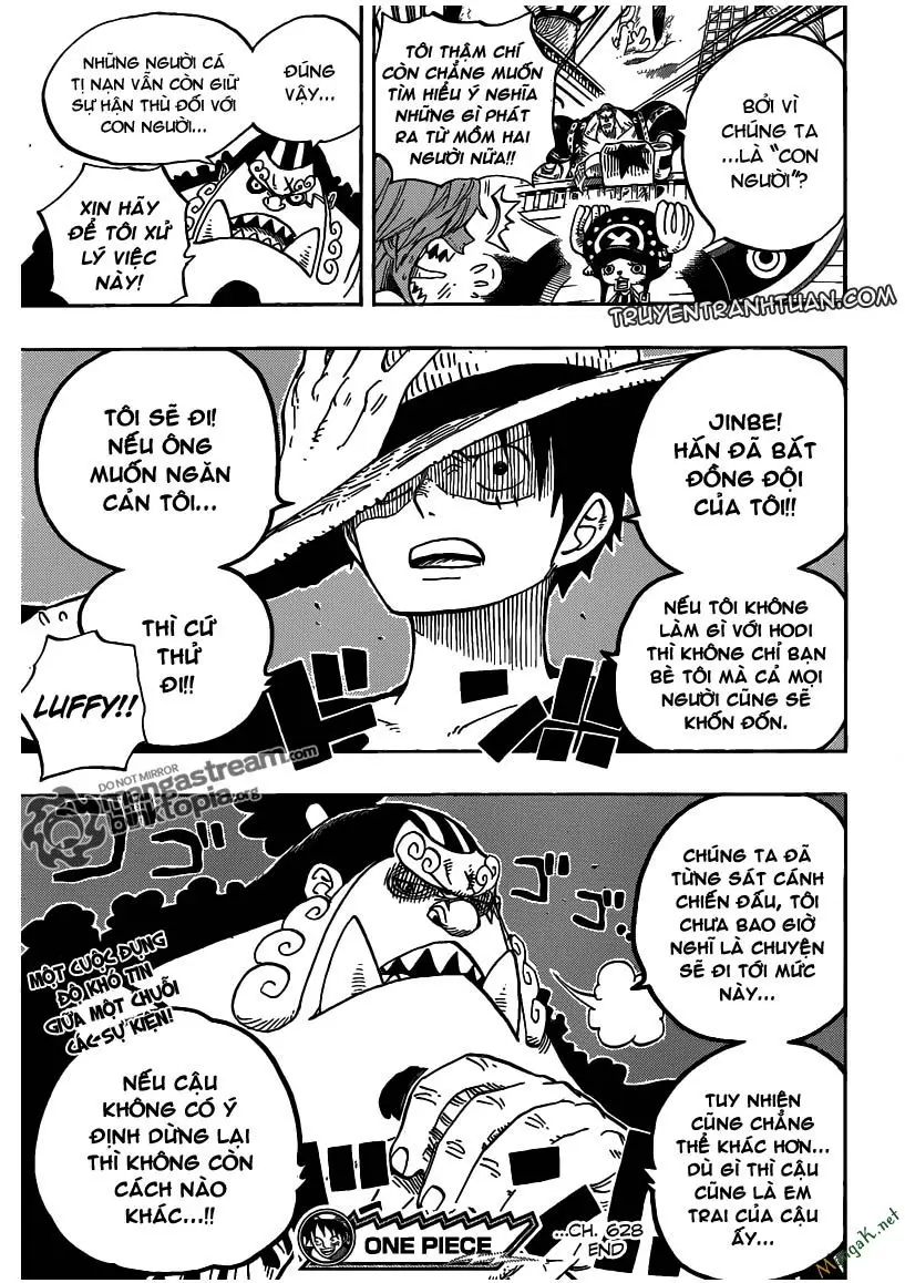 One Piece chương 628, trang 19