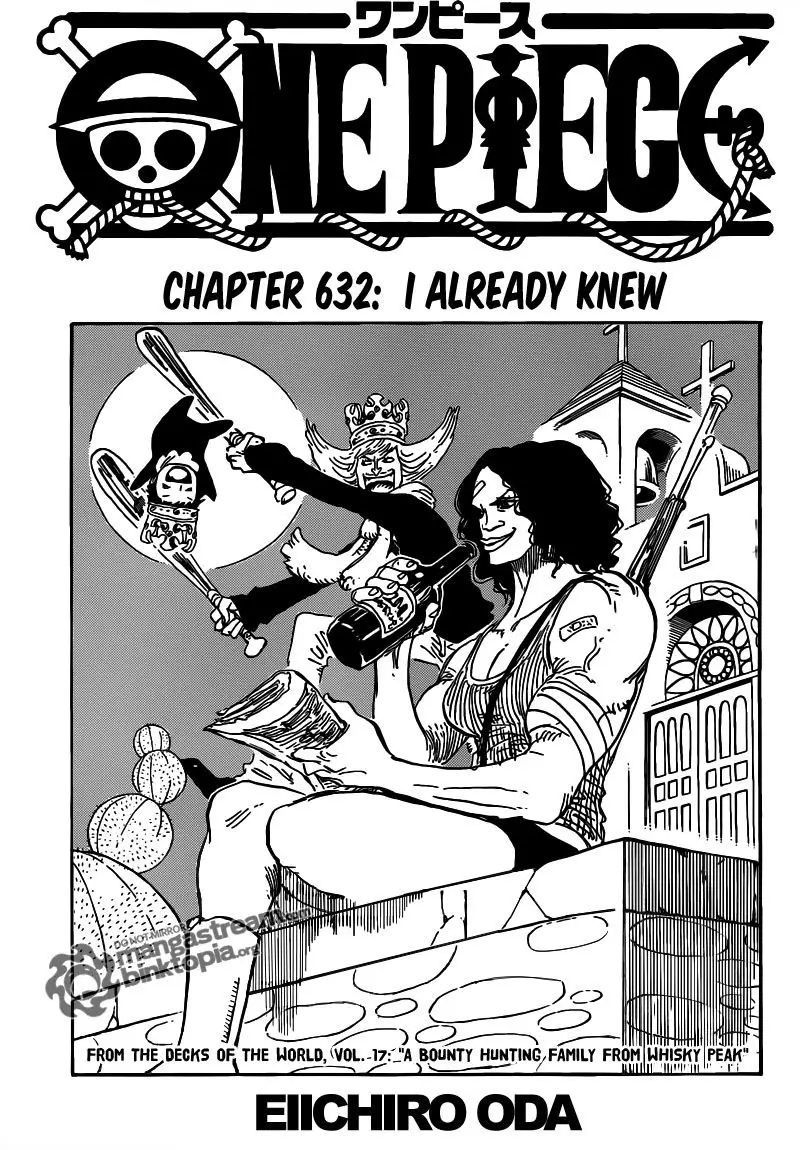 One Piece chương 632, trang 1