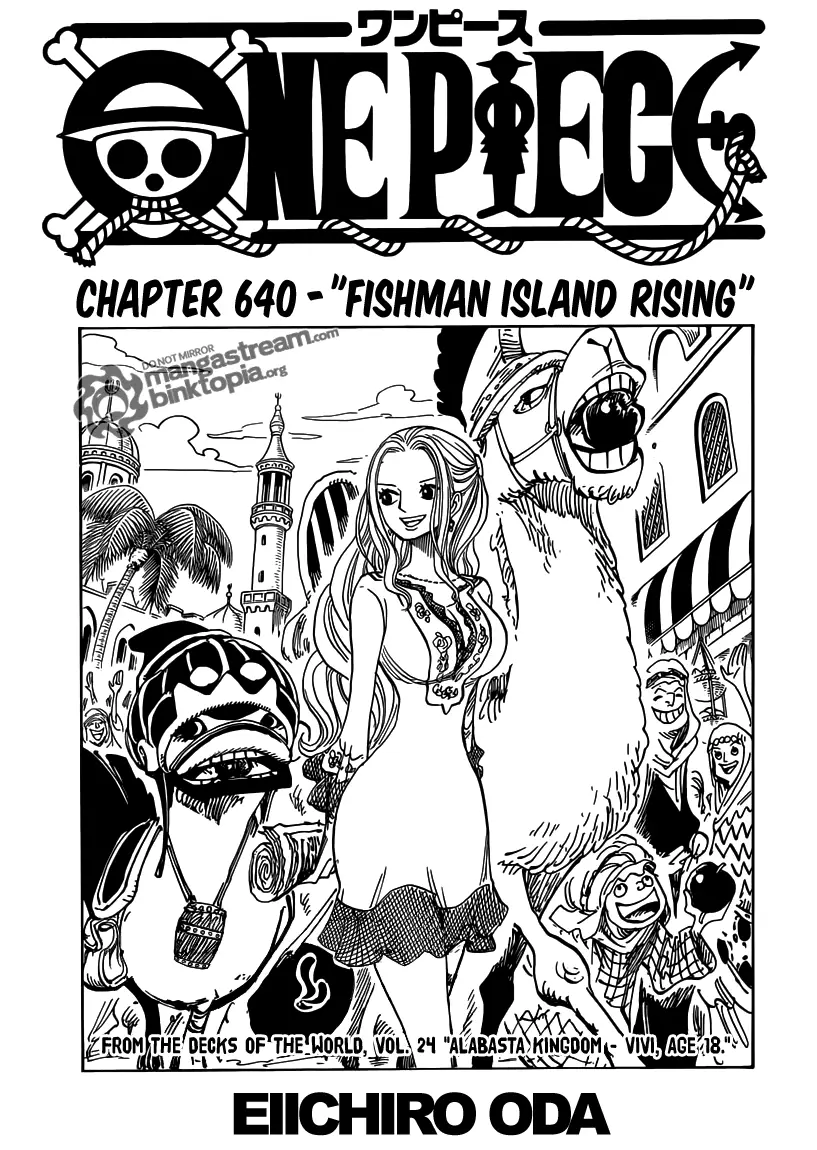 One Piece chương 640, trang 1