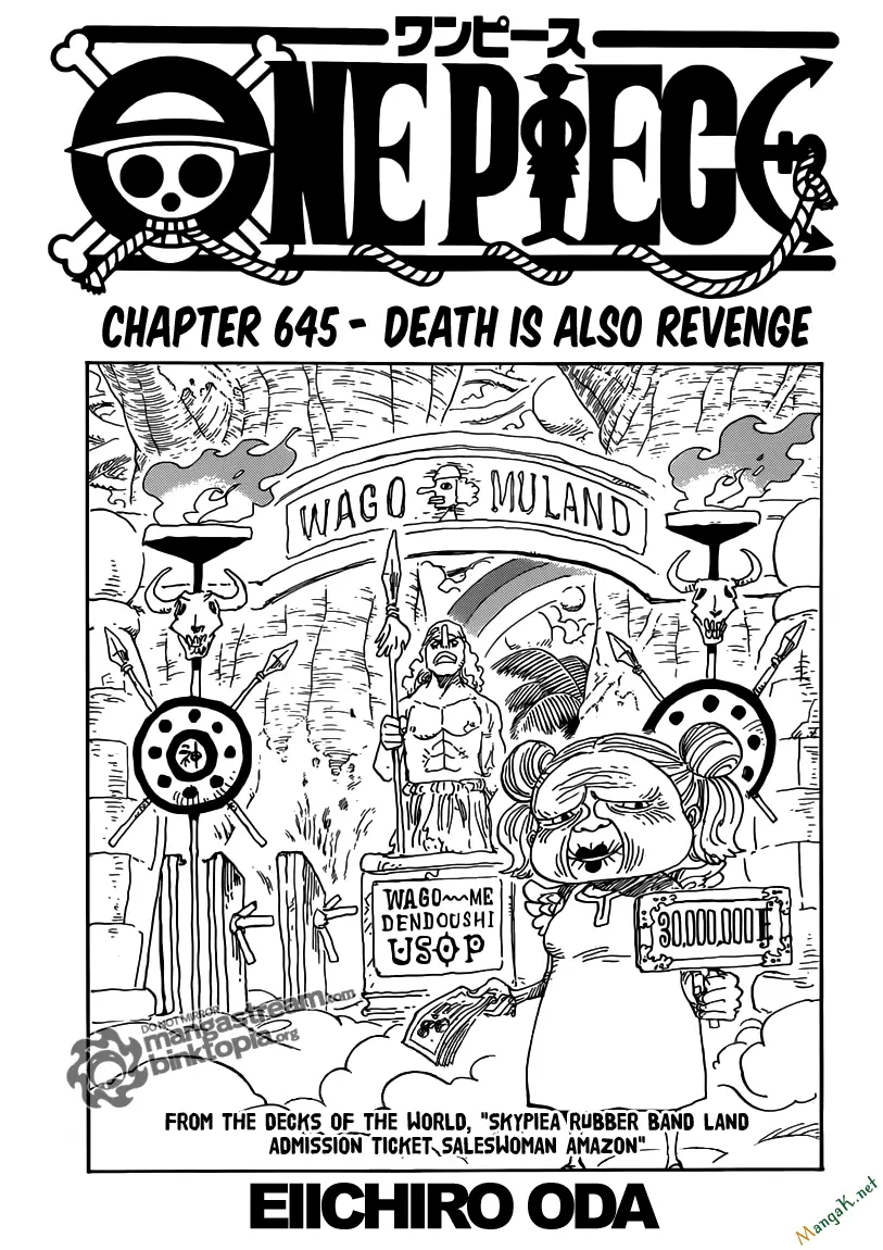 One Piece chương 645, trang 1