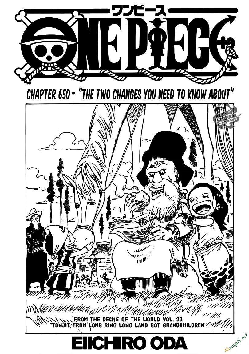 One Piece chương 650, trang 1
