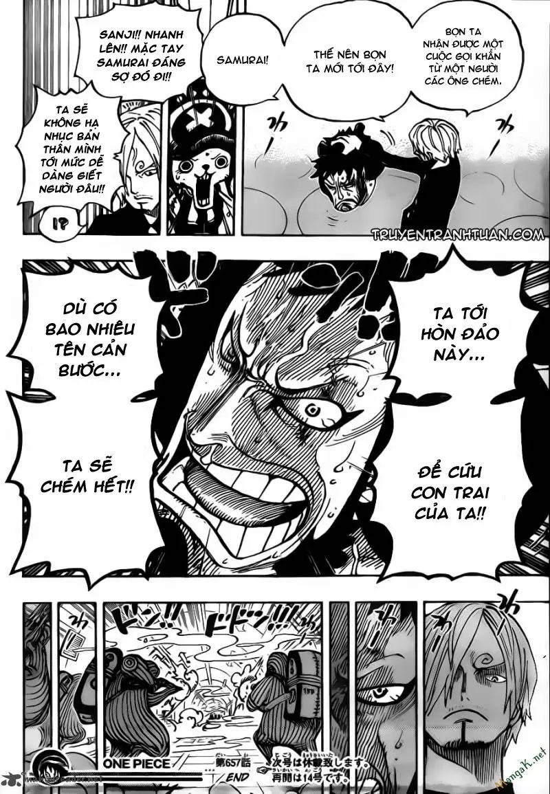 One Piece chương 657, trang 16
