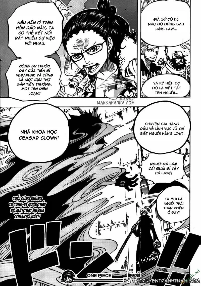 One Piece chương 663, trang 19