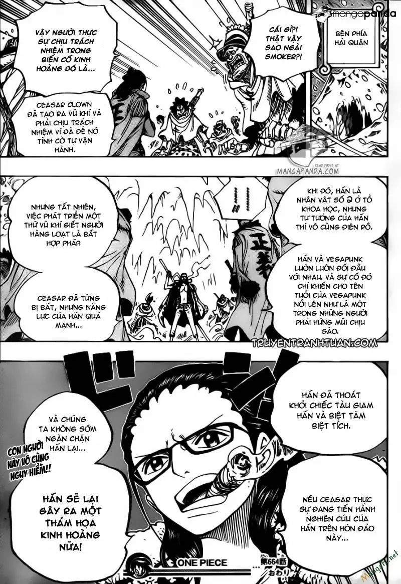 One Piece chương 664, trang 18