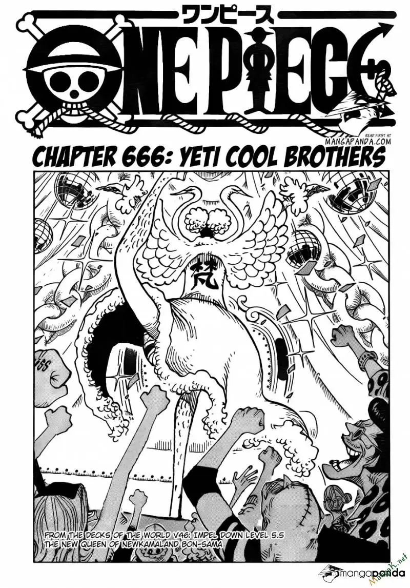 One Piece chương 666, trang 1