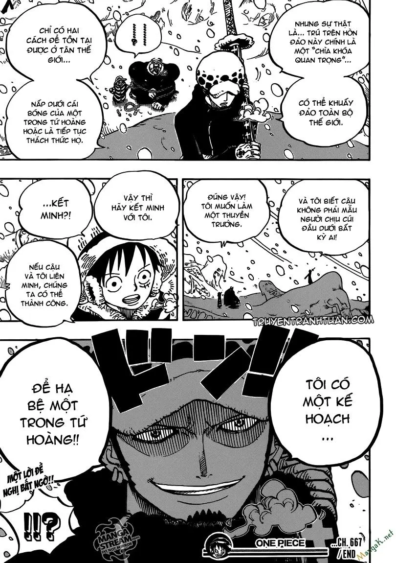 One Piece chương 667, trang 19