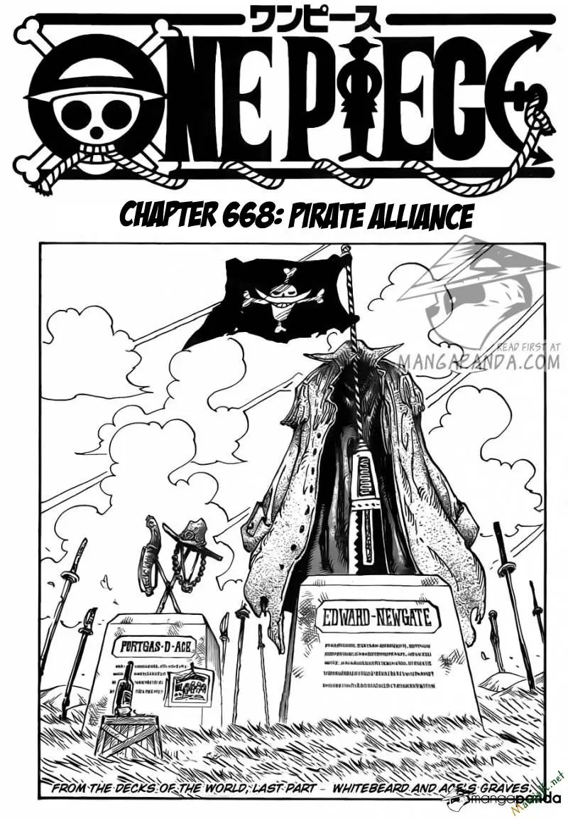 One Piece chương 668, trang 1