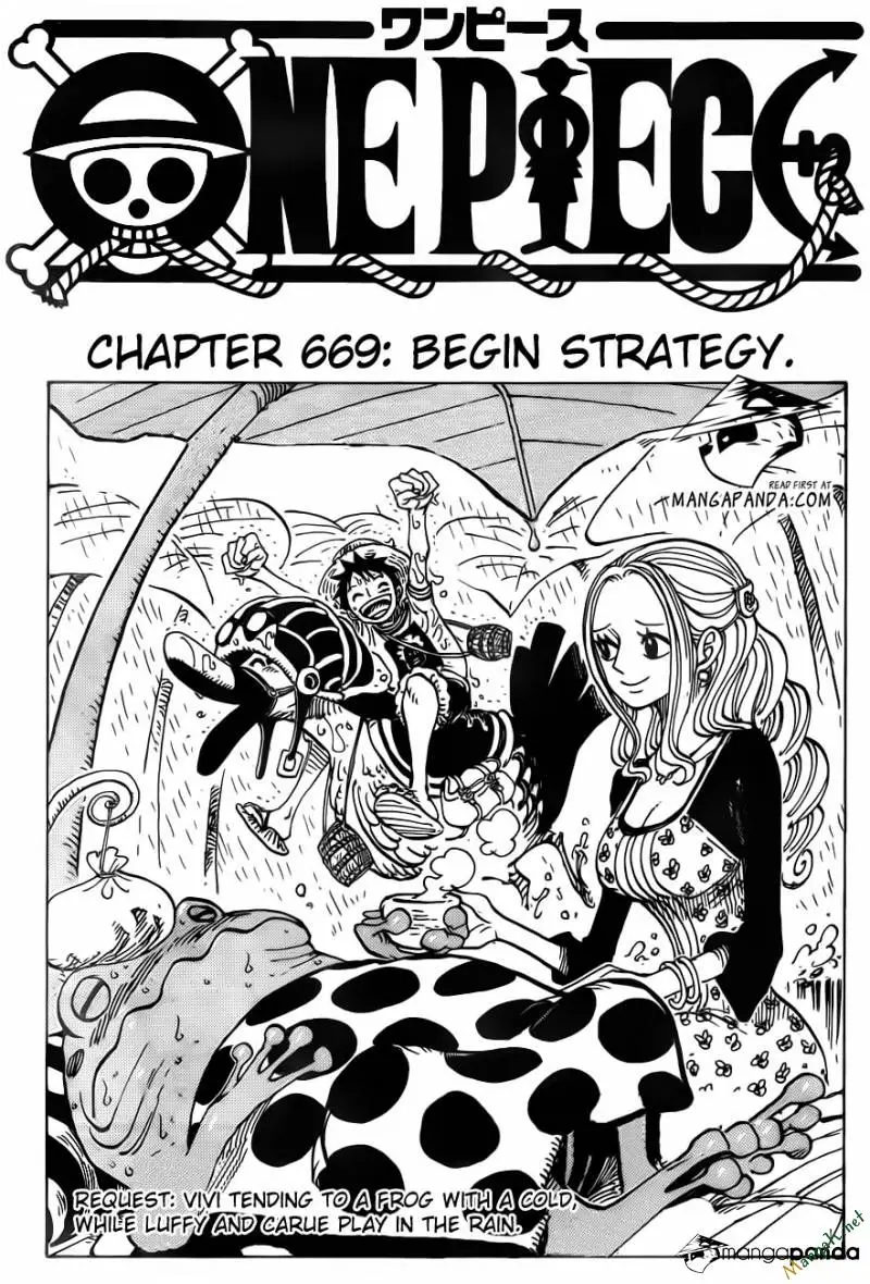One Piece chương 669, trang 1
