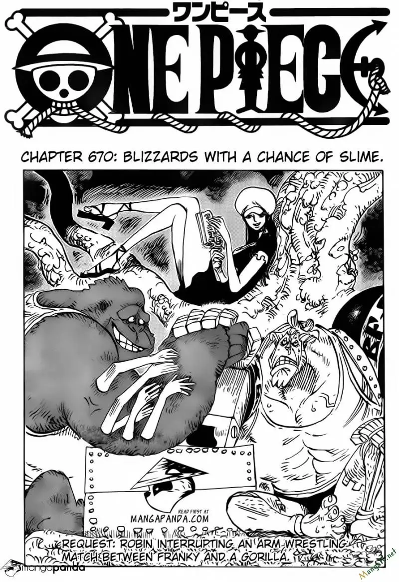 One Piece chương 670, trang 1