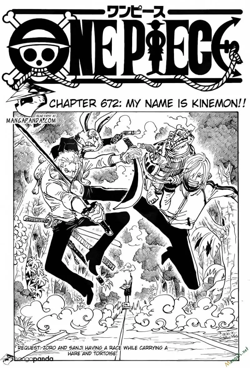 One Piece chương 672, trang 1