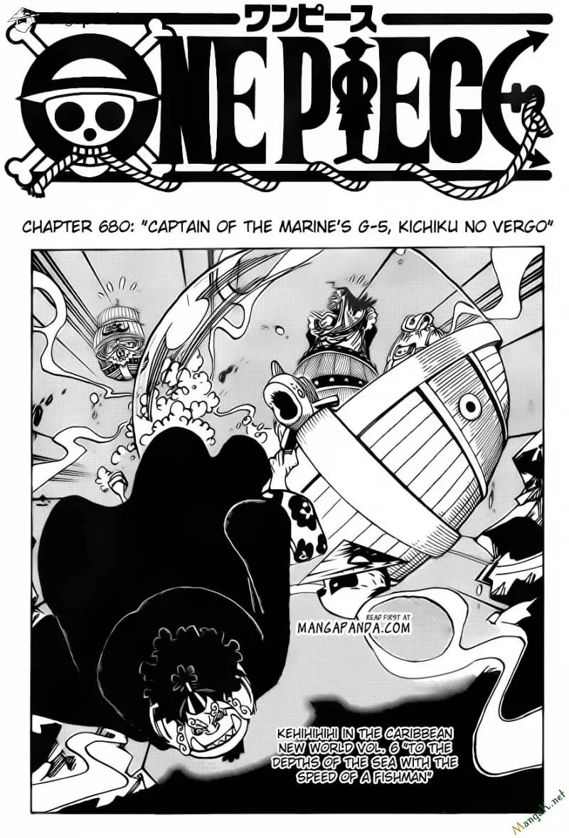 One Piece chương 680, trang 1