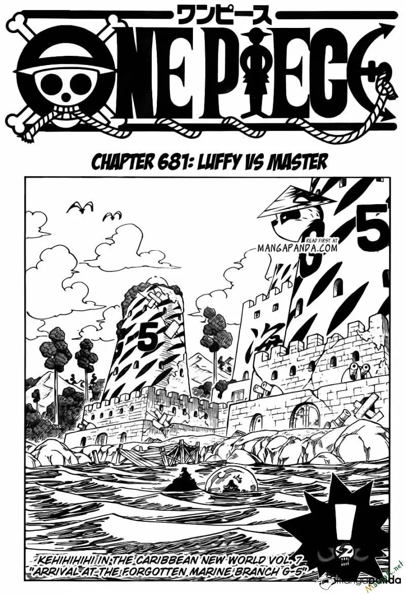 One Piece chương 681, trang 1