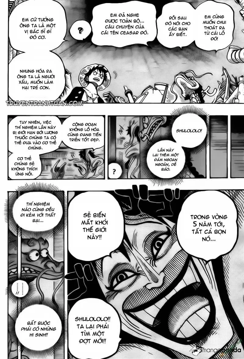 One Piece chương 685, trang 12