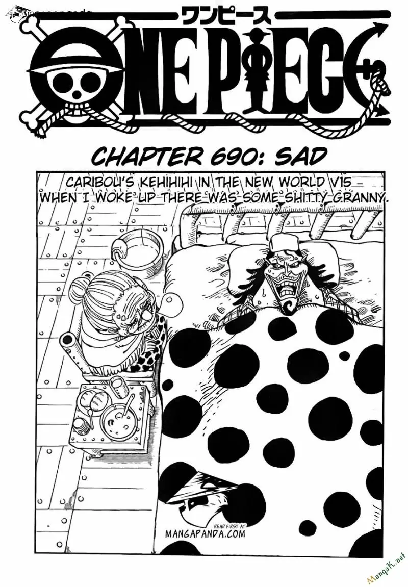 One Piece chương 690, trang 2