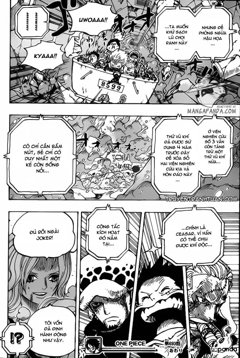 One Piece chương 693, trang 18
