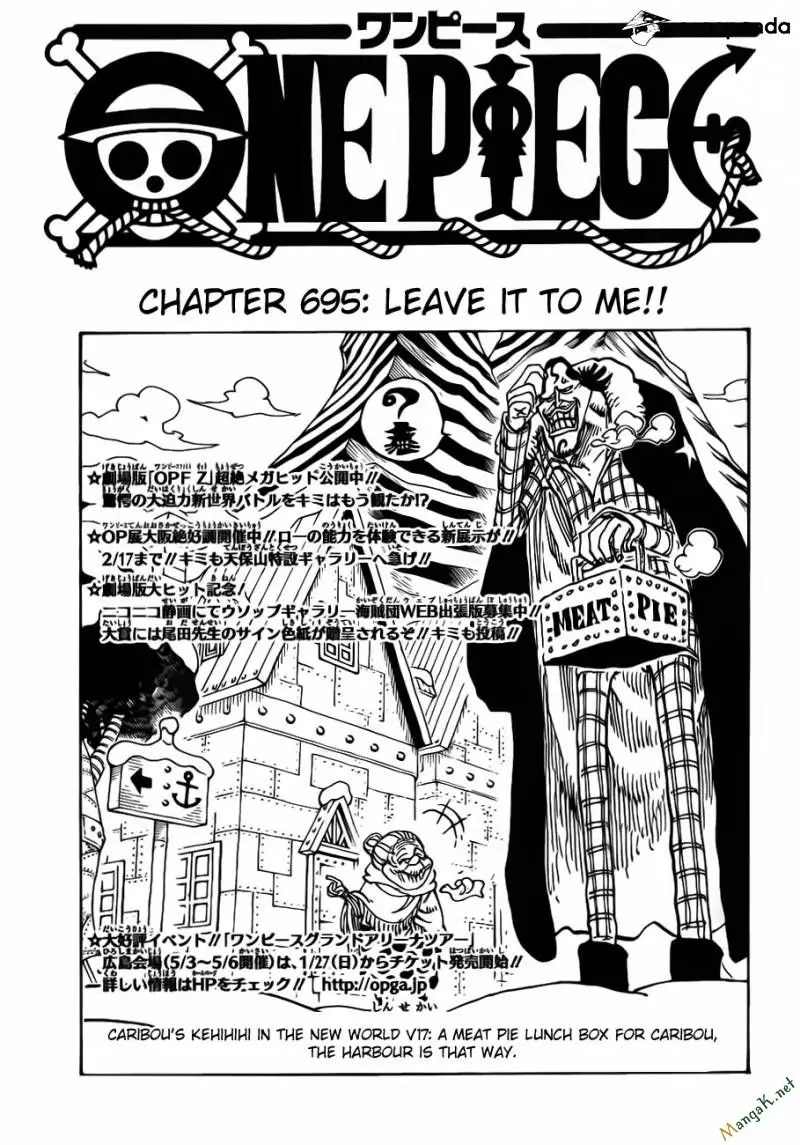 One Piece chương 695, trang 2