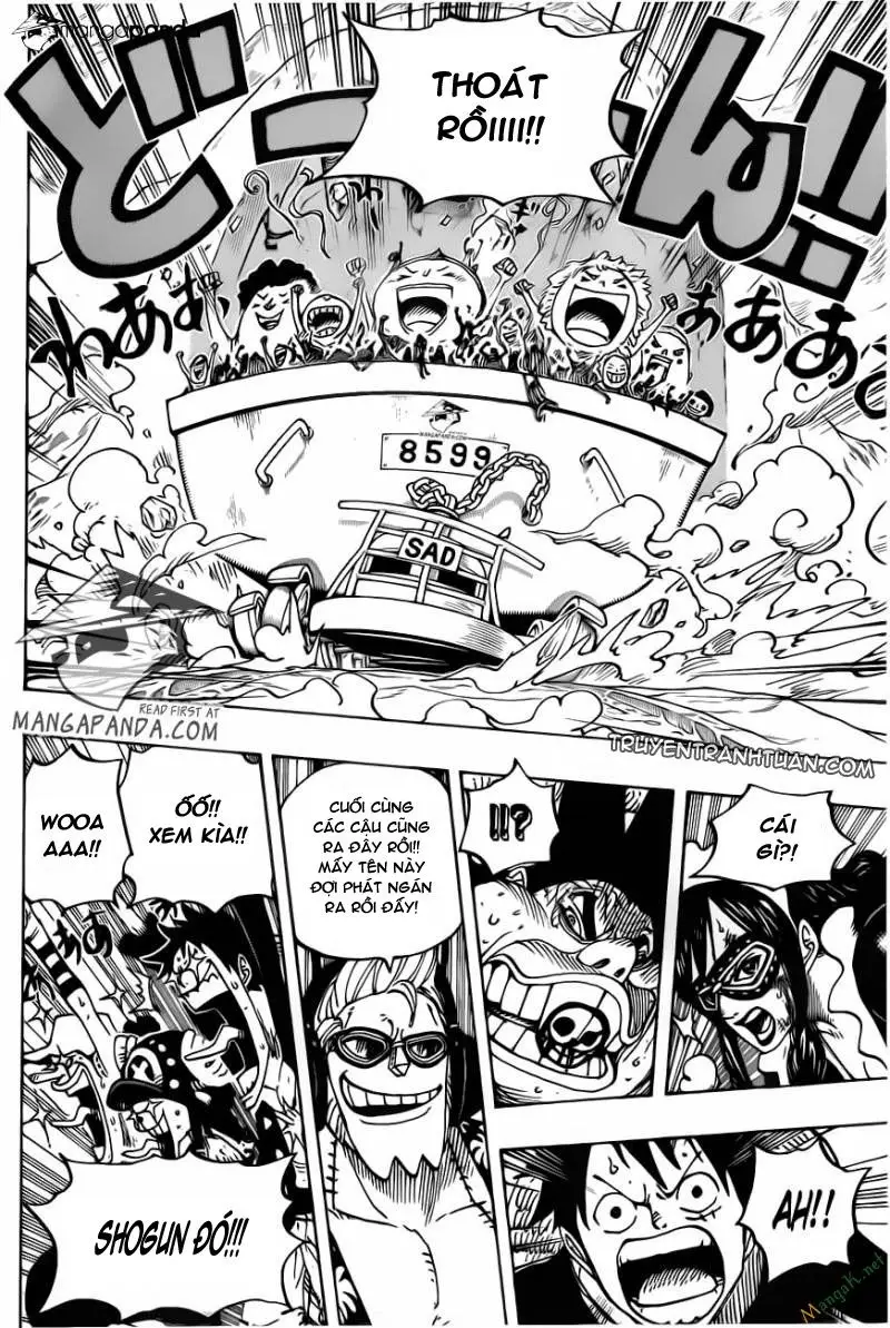 One Piece chương 695, trang 8