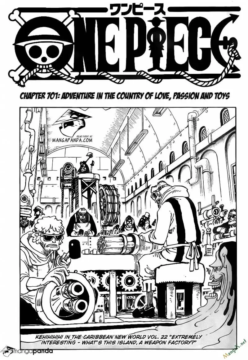 One Piece chương 701, trang 2